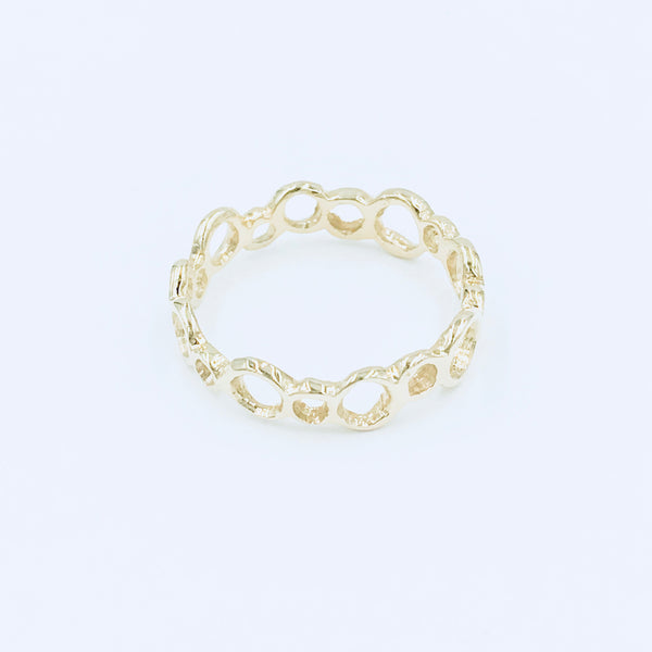 Bubble Ring Mini -14k Gold