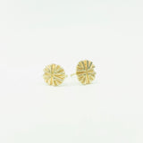 Lauren Stud Earrings  -14k gold