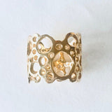 Sea Foam Ring 14k gold