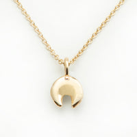 ARC Charm - 14k Gold small