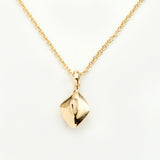 Nutmeg Charm - 14k Yellow or Rose Gold