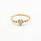 Crown Ring - 14k Gold w/ Opal